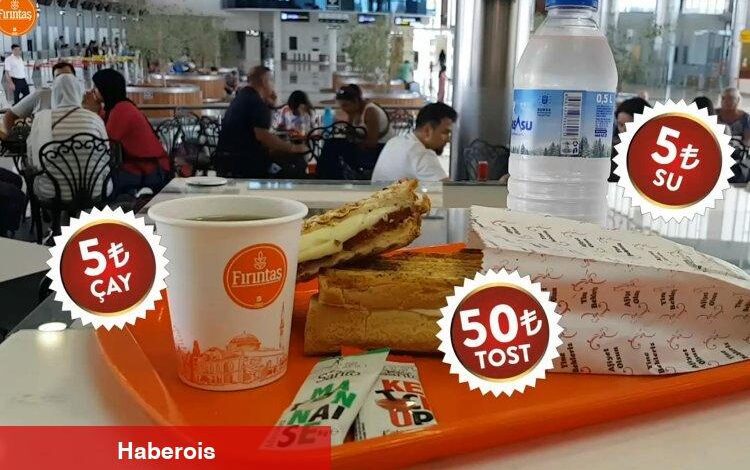 Havalimanındaki fiyatlar şok ediyor - Haberois Havalimanındaki fiyatlar şok ediyor