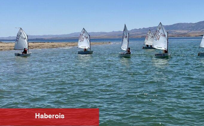 Hirfanlı Baraj Gölü Optimist Yelken Yarışları başladı - Haberois Hirfanlı Baraj Gölü Optimist Yelken Yarışları başladı