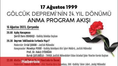 Kadıköy Belediyesi, Gölcük Depremi'nin 24. Yıl Dönümünde Anma Programı Düzenliyor