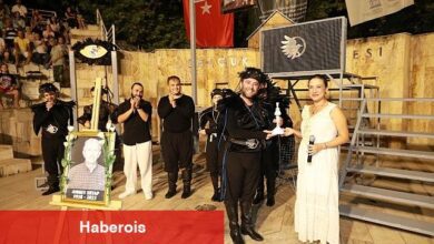 "Kargalar" Efes Selçuk'a Geldi
