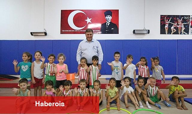 Karşıyaka'da geleceğin cimnastikçileri yetişiyor