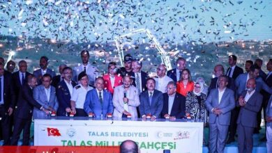 Kayseri Talas Millet Bahçesi'ne ilk harç - Haberois Kayseri Talas Millet Bahçesi'ne ilk harç