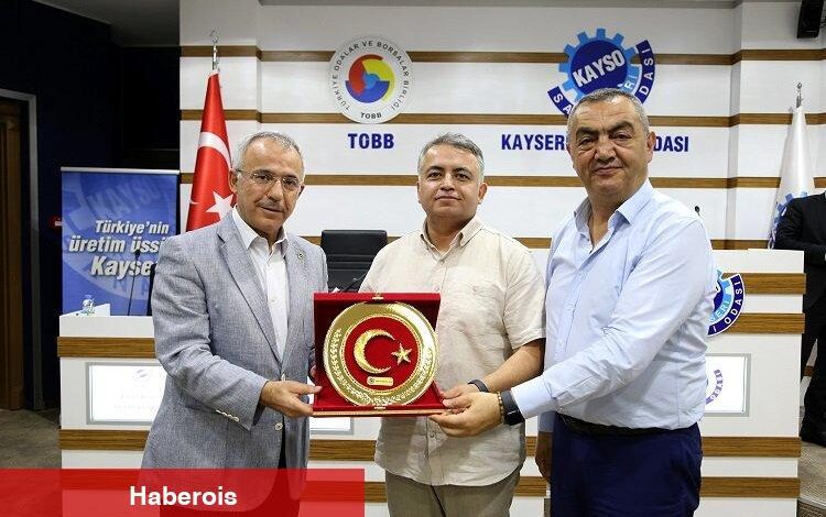 KAYSO toplantısında sürpriz misafir