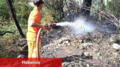 Kemer'de korkutan yangın büyümeden kontrol altına alındı - Haberois Kemer'de korkutan yangın büyümeden kontrol altına alındı
