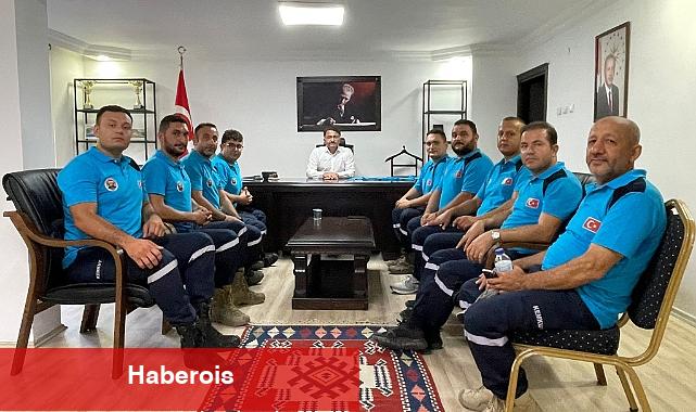 KEMKUT'tan Kaymakam Çam'a ziyaret - Haberois KEMKUT'tan Kaymakam Çam'a ziyaret