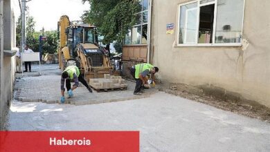 Kırsal Mahallelerde Sokaklar Parke Taşla Kaplanıyor - Haberois Kırsal Mahallelerde Sokaklar Parke Taşla Kaplanıyor