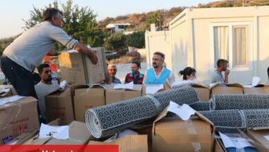 Manisa Saruhanlı'da yangının yaraları sarılıyor
