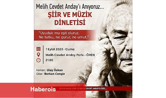 Milas Belediyesi'nden Melih Cevdet Anday'ı anma etkinliği