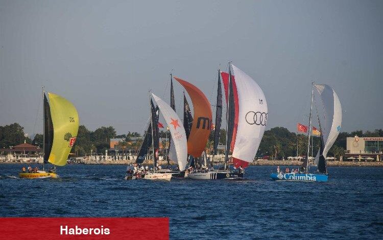 Olympos Regatta için start verildi... 26 tekne İstanbul'dan Mudanya'ya yelken açtı - Haberois Olympos Regatta için start verildi... 26 tekne İstanbul'dan Mudanya'ya yelken açtı