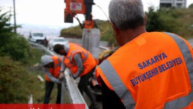 Paraşüt Tepe’ye giden yolda artık çelik bariyer var - Haberois Paraşüt Tepe’ye giden yolda artık çelik bariyer var