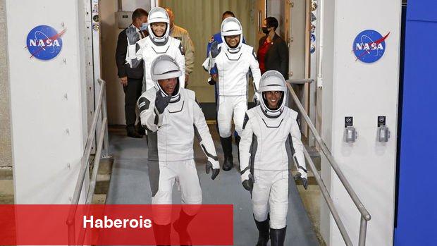 Space X, Milletlerarası Uzay İstasyonuna 4 astronot gönderdi - Haberois Space X, Milletlerarası Uzay İstasyonuna 4 astronot gönderdi