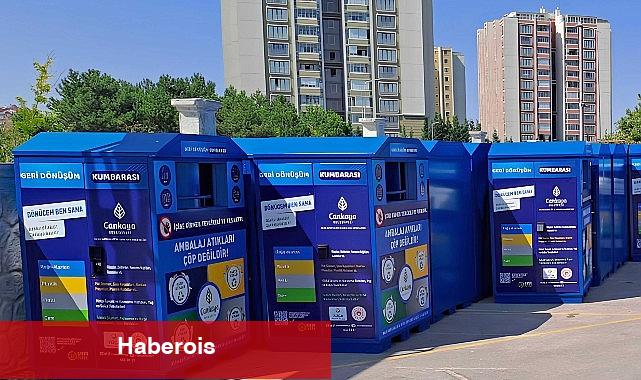 Taşdelen'den Çankaya'ya 50 Yeni Geri Dönüşüm Kumbarası - Haberois Taşdelen'den Çankaya'ya 50 Yeni Geri Dönüşüm Kumbarası