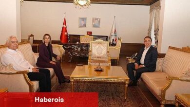 Vali Becel'den Belediye Başkanı Savrana'a Veda Ziyareti - Haberois Vali Becel'den Belediye Başkanı Savrana'a Veda Ziyareti