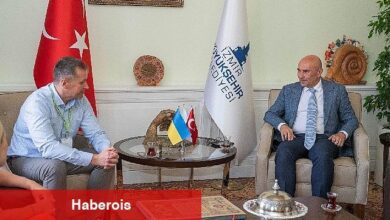 Başkan Tunç Soyer Ukrayna heyetini ağırladı