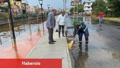 Canik'te Sağanak Yağışa Anında Müdahale  - Haberois Canik'te Sağanak Yağışa Anında Müdahale