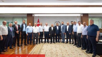 Kayseri ziraat odalarından Büyükkılıç'a ziyaret