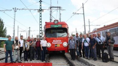 Konya'nın bisiklet tramvayı ilgi gördü - Haberois Konya'nın bisiklet tramvayı ilgi gördü