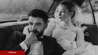 Ömer dizisinin Haluk'u Rüzgar Aksoy evlendi! Düğün pozları büyük beğeni topladı