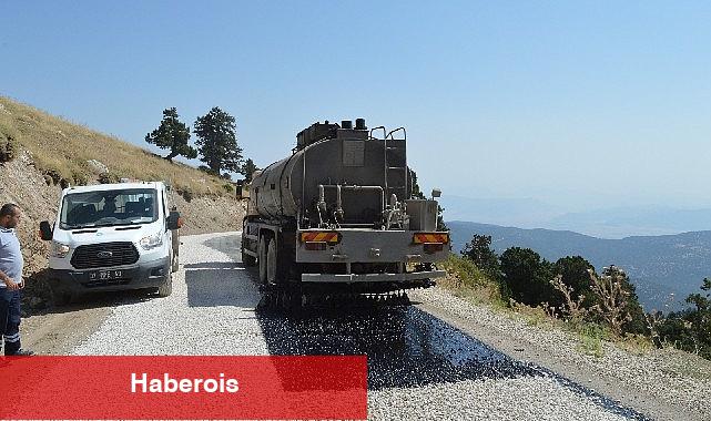 Söbüce yaylası grup yolunda asfalt çalışması - Haberois Söbüce yaylası grup yolunda asfalt çalışması