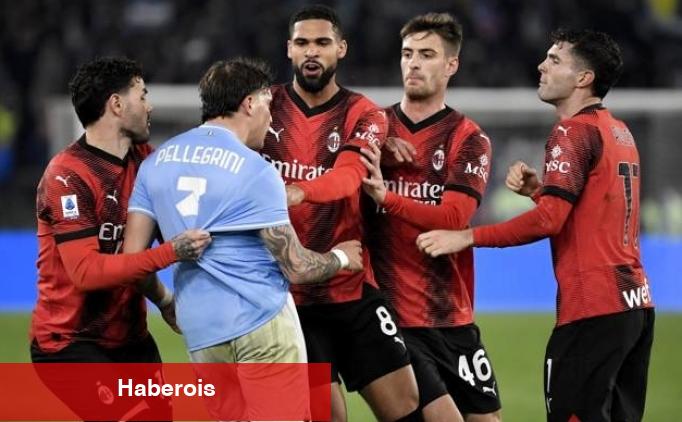 3 kırmızı kartlı olay maç Milan'ın!