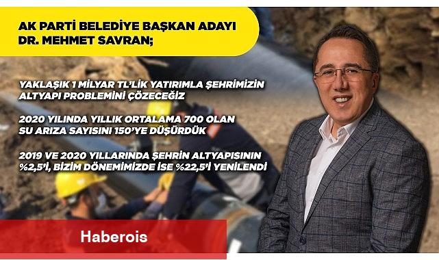 AK Parti Nevşehir Belediye Başkan Adayı Dr. Mehmet Savran, yaklaşık 1 Milyar TL'lik yeni bir yatırım yapacaklarının müjdesini verdi - Haberois AK Parti Nevşehir Belediye Başkan Adayı Dr. Mehmet Savran, yaklaşık 1 Milyar TL'lik yeni bir yatırım yapacaklarının müjdesini verdi