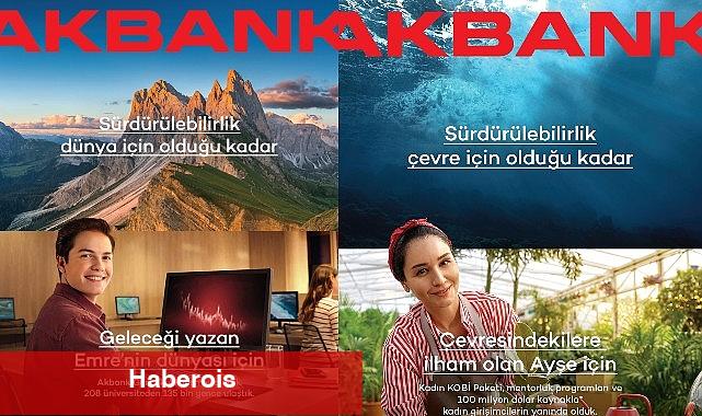 Akbank: "Sürdürülebilirlik İnsan İçin, Hepimiz İçin" - Haberois Akbank: "Sürdürülebilirlik İnsan İçin, Hepimiz İçin"