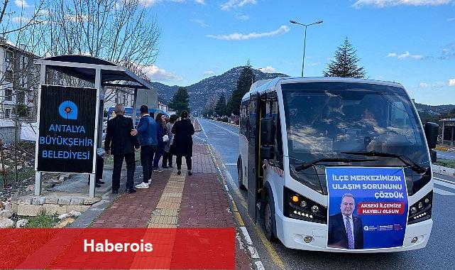 Antalya Büyükşehir'den Akseki'ye ulaşım desteği - Haberois Antalya Büyükşehir'den Akseki'ye ulaşım desteği
