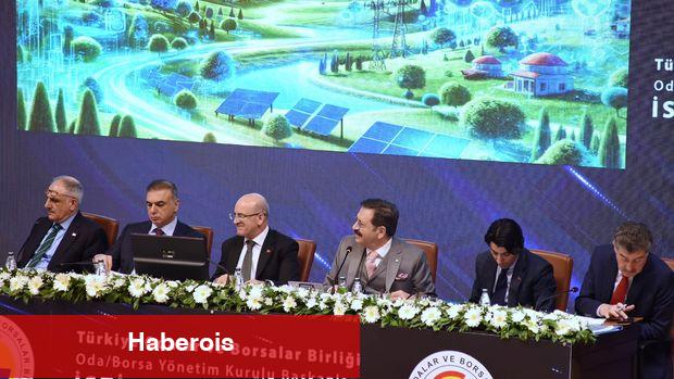 Bakan Şimşek TOBB toplantısına katıldı - Haberois Bakan Şimşek TOBB toplantısına katıldı