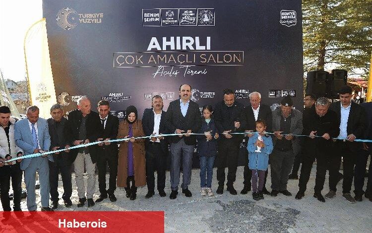 Başkan Altay Ahırlı ve Yalıhüyük ilçelerini ziyaret etti