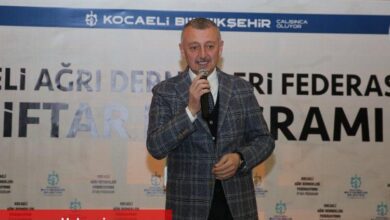 Başkan Büyükakın, Ağrı ve Trabzon il derneklerinin iftar programına katıldı