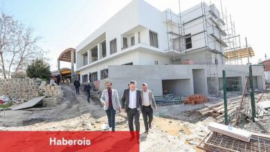 Bayraklı'nın yeni kültür merkezinde sona gelindi