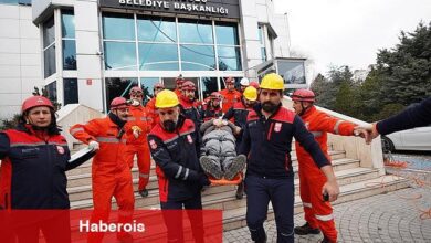 Beylikdüzü Belediyesi'nden Deprem Tatbikatı