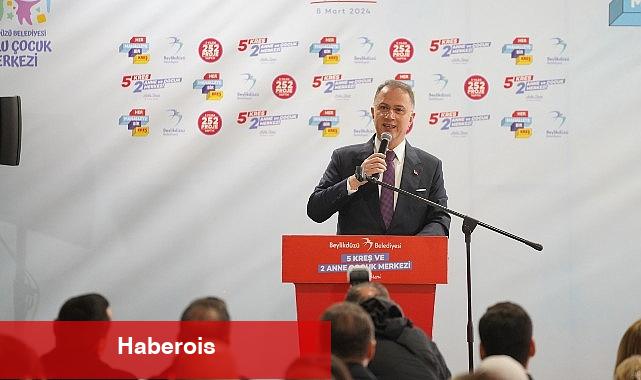 Beylikdüzü'nde 5 Yeni Kreş ve 2 Anne –Çocuk Merkezi Hizmte Açıldı