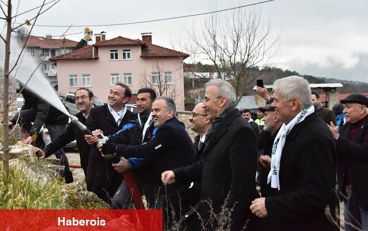 Bursa Keles’te tankerle su taşıma sona erdi - Haberois Bursa Keles’te tankerle su taşıma sona erdi