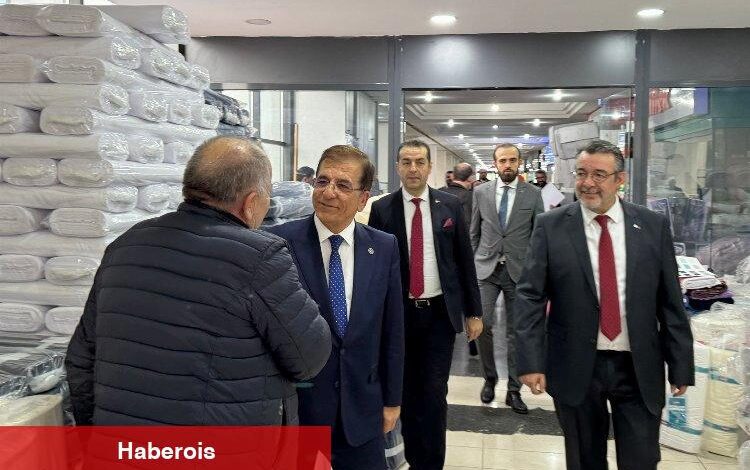 Bursa'da YRP adayı Sedat Yalçın'dan BUTTİM ziyareti