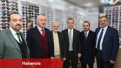 Büyükakın ve Tutuş'tan Belsa sokağında esnaf buluşması