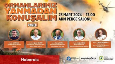 Büyükşehir'den Ormanlarımız yanmadan konuşalım paneli