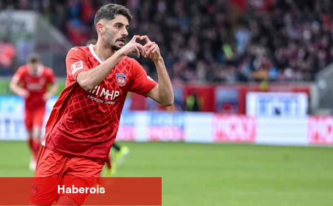 Eren Dinkçi attı, Heidenheim 1 puanı kopardı
