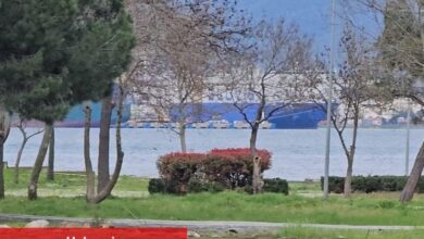 Gölcük’ün yeni sosyal alanında deniz göründü