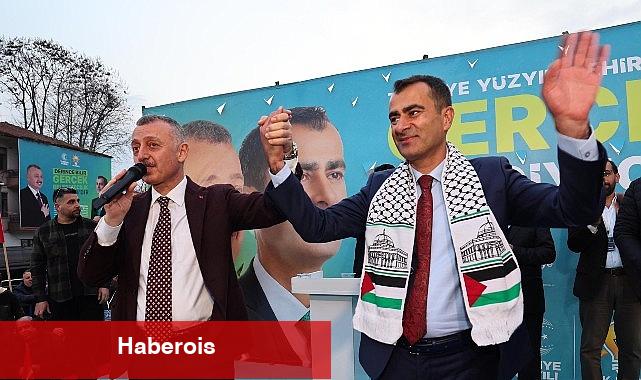 İbrahim Şirin'den miting gibi açılış - Haberois İbrahim Şirin'den miting gibi açılış