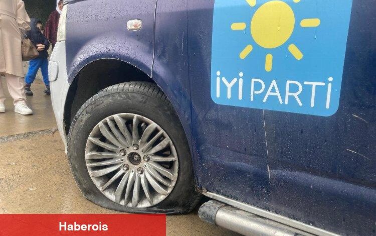 İYİ Parti adayının seçim aracına saldırı - Haberois İYİ Parti adayının seçim aracına saldırı