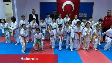 Karatecilerimizin kuşak mutluluğu