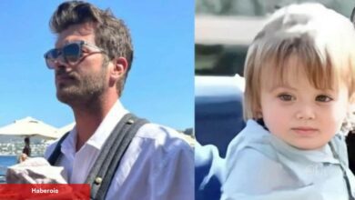 Kıvanç Tatlıtuğ beyefendi tutumuyla tekrar beğeni topladı! Oğlu Kurt Efe ile...