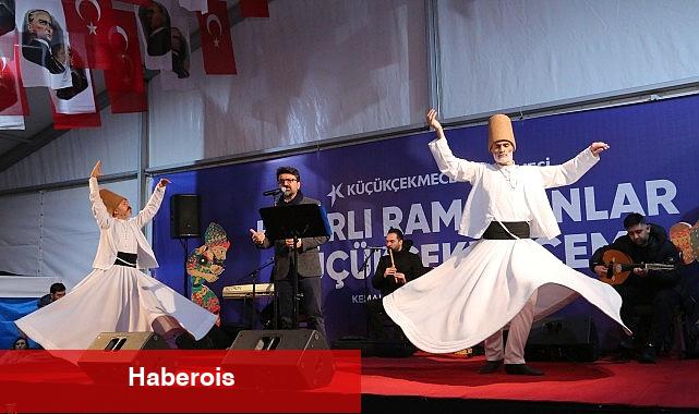 Küçükçekmece Belediyesi'nin Fevzi Çakmak Meydanı ve Sefaköy Atatürk Parkı'nda kurduğu iftar çadırlarına vatandaşlar büyük ilgi gösteriyor