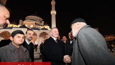 Mehmet Ali Paşa Merkez Caminde ilk teravih