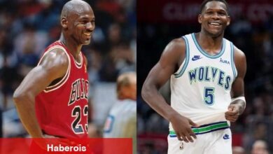 "Michael Jordan da Anthony Edwards ile ortasında benzerlikler görüyor" iddiası! - Haberois "Michael Jordan da Anthony Edwards ile ortasında benzerlikler görüyor" iddiası!