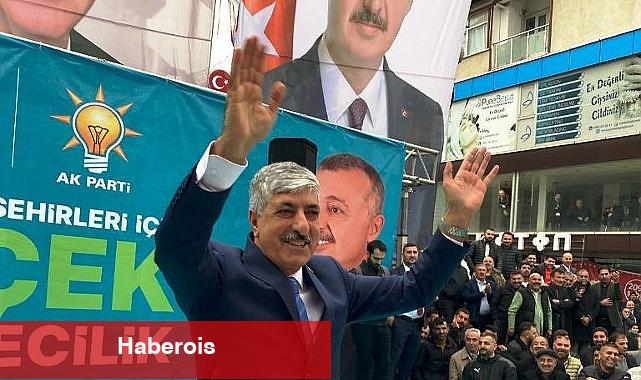 Ömeroğlu sevgisi alana sığmadı; AK Parti Dilovası'nda büyük coşku