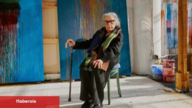 Pat Steir'in Mavi Dönemi