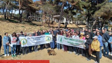 Saros Gönüllüleri'nden betonlaşma tepkisi