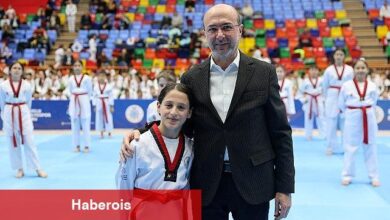 Selçuklu Belediye Başkanı Ahmet Pekyatırmacı, Selçuklu Belediyespor Kulübü'nde Tekvando branşında eğitim gören sporcuların kuşak heyecanına ortak oldu - Haberois Selçuklu Belediye Başkanı Ahmet Pekyatırmacı, Selçuklu Belediyespor Kulübü'nde Tekvando branşında eğitim gören sporcuların kuşak heyecanına ortak oldu